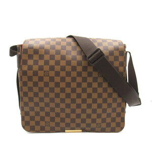 Louis Vuitton Bastille Messenger Bag Canvas Damier Leather Brown
